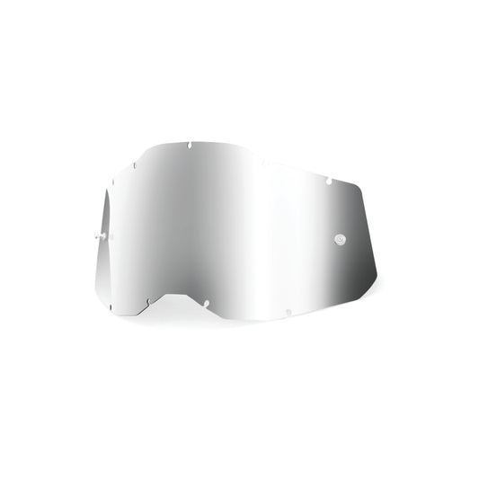 100-Percent Ac2/St2 Junior Replacement Silver Mirror Lens for Offroad Eyewear