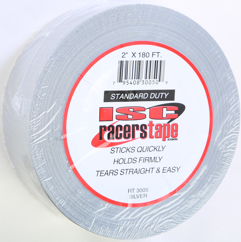 ISC Racers Tape 2 in x 180 ft Silver Industrial Grade Duct Tape