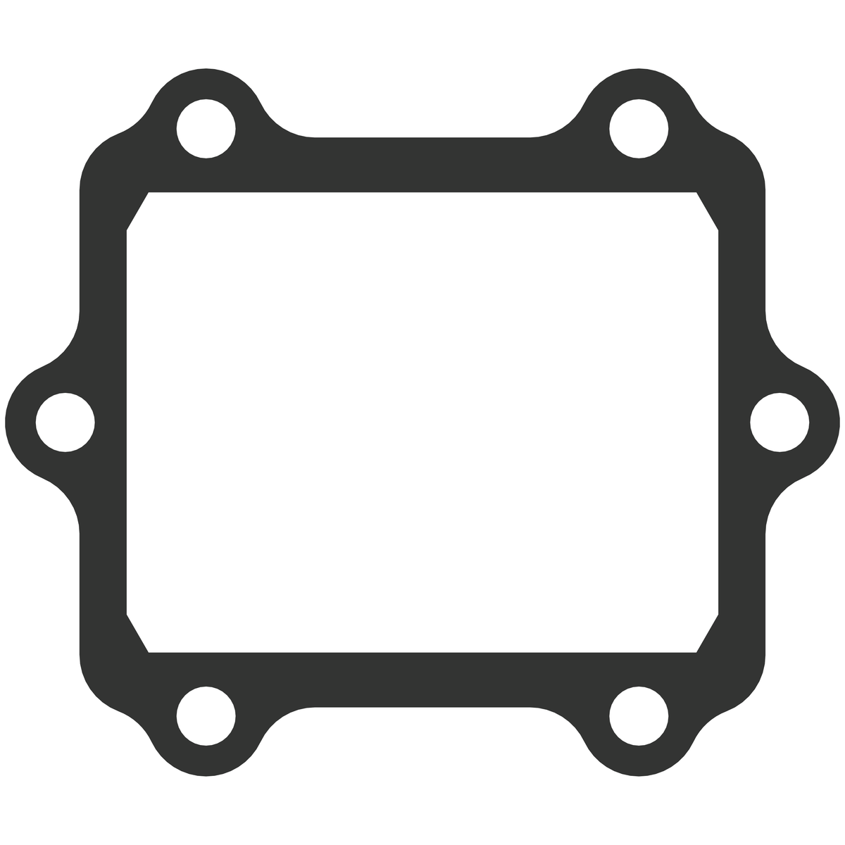 MOTO TASSINARI G3110 Delta Reed Gasket for Suzuki LT250R and LT500R Offroad Vehicles