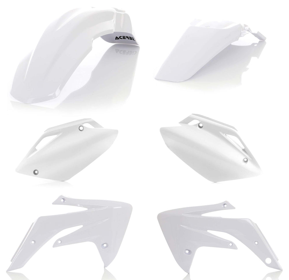 ACERBIS Plastic Kit for Honda CRF150R 2007-2018 – White Offroad Replacement Body Parts