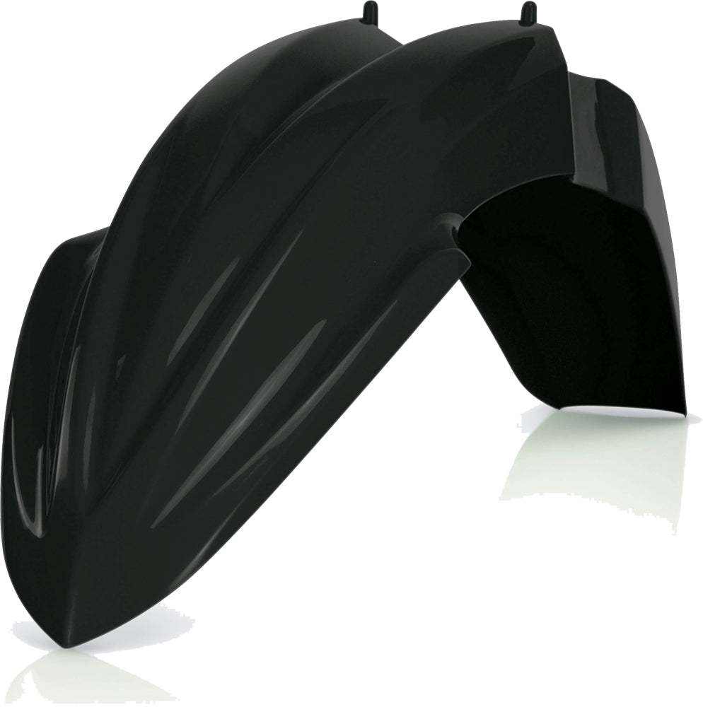 Acerbis Front Fender for Kawasaki KX85 and KX100 – Black Offroad Motorcycle Body Fender