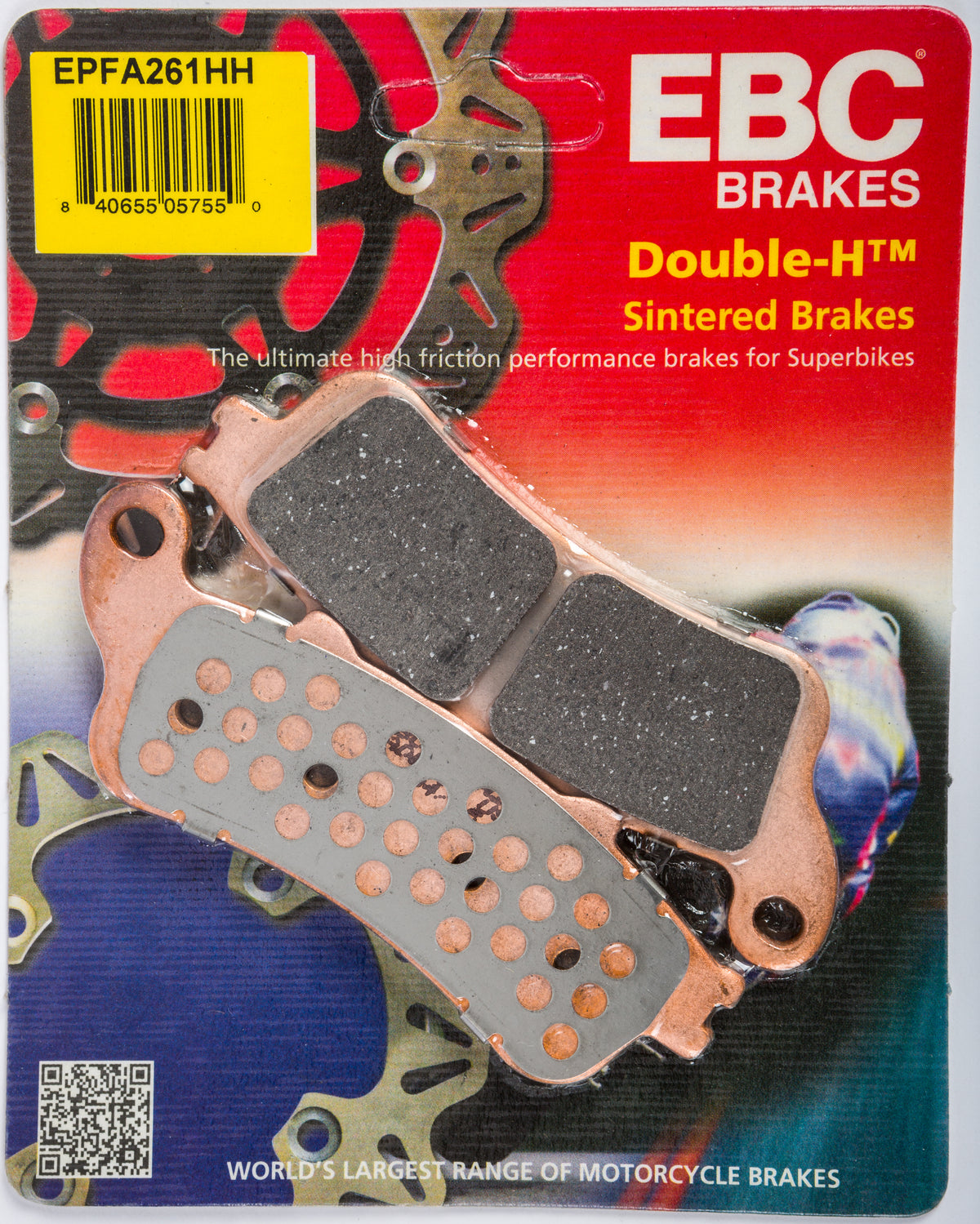 EBC Extreme Pro Brake Pads for Honda VFR800F and Victory Ness Vision – High-Performance Sintered Brake Pads
