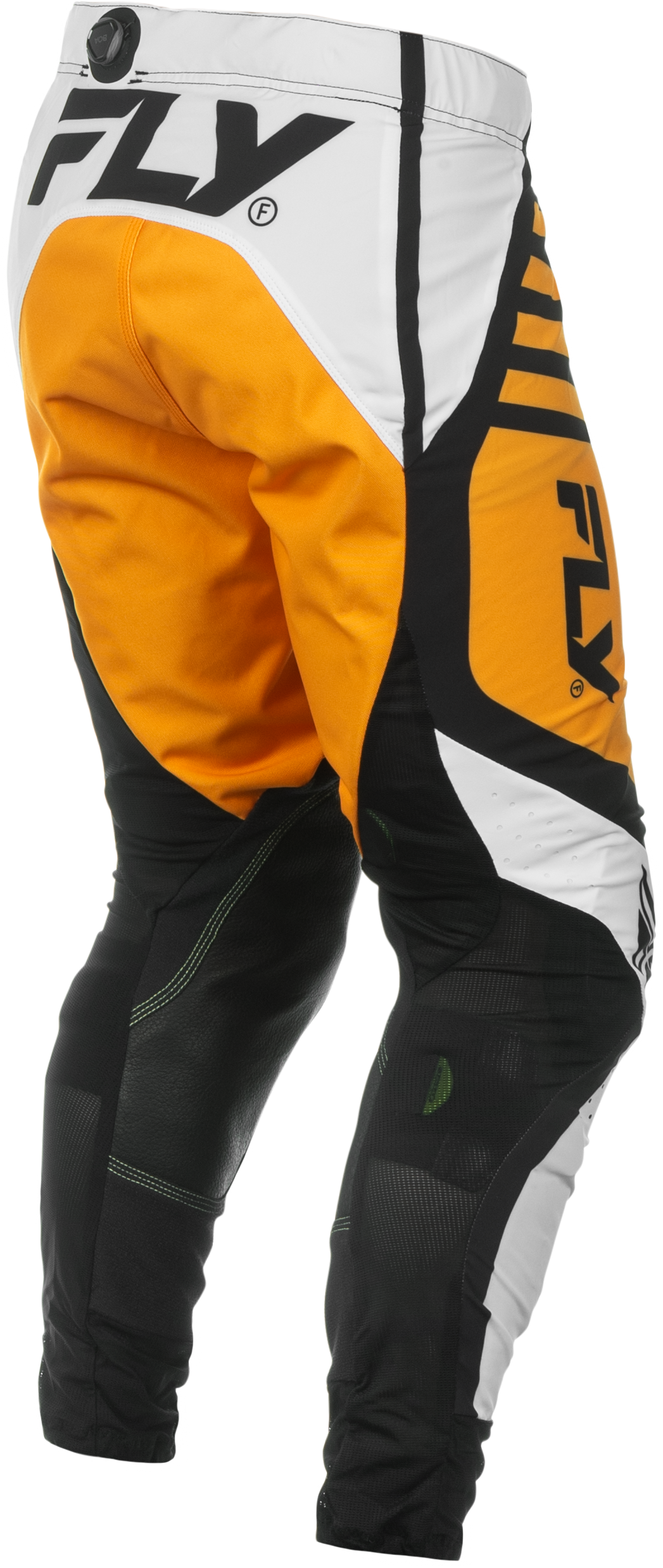 Fly Racing Lite Pants for Men - Offroad Motorcycle Riding, Size US 30, White/Black/Mustard