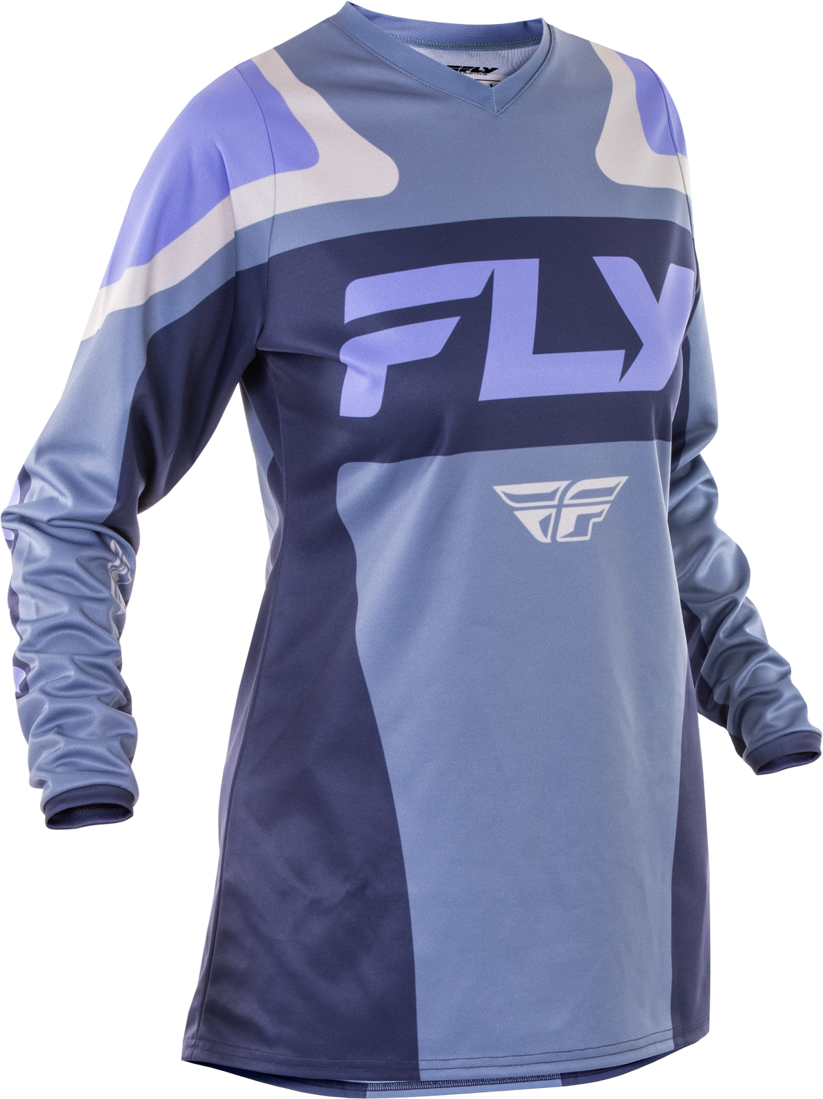 Fly Racing Women's F-16 Offroad Jersey - Stone and Lavender, 2X-Large