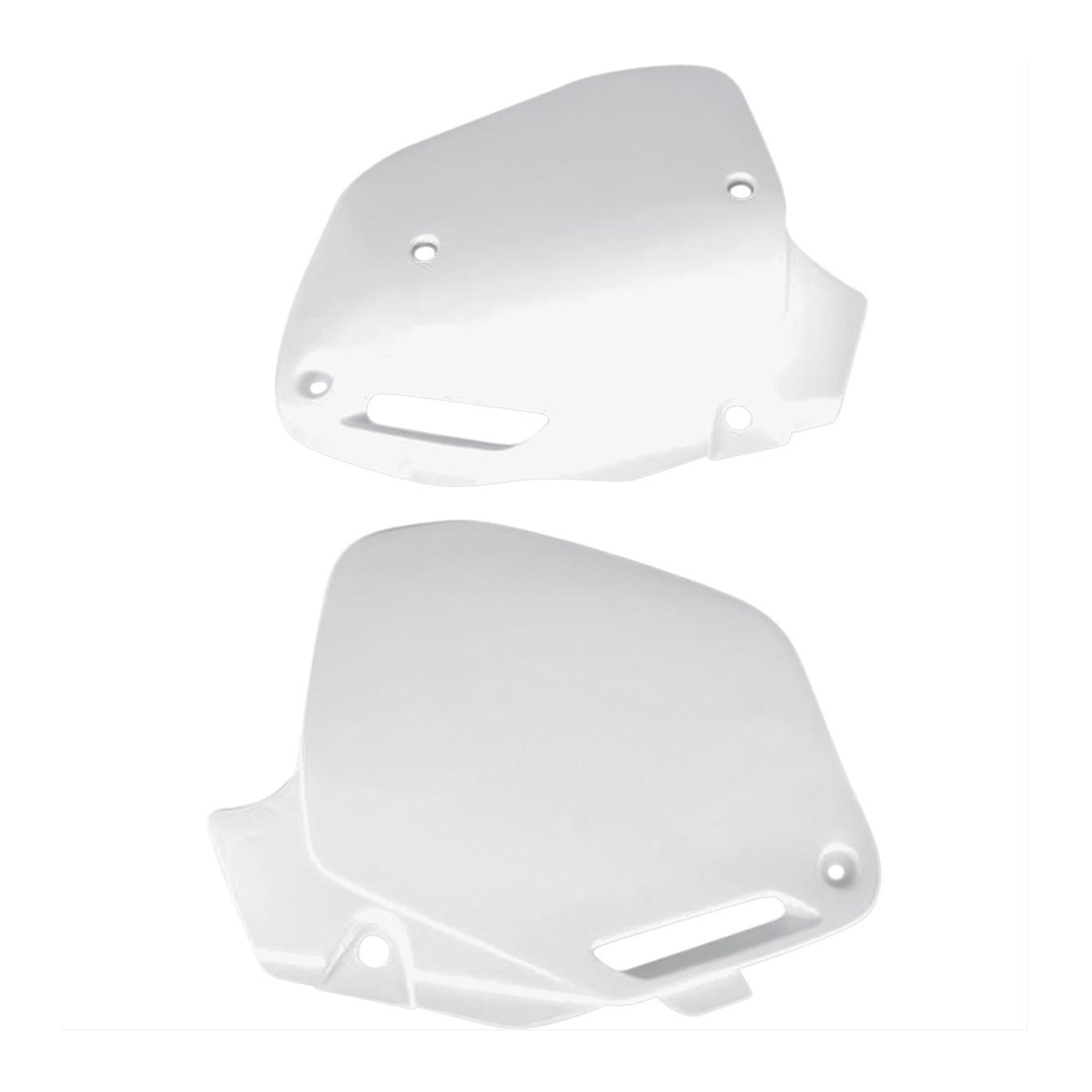 Polisport White Side Panels for Honda CR Models and CR125R/250R - Offroad Replacement Body Parts