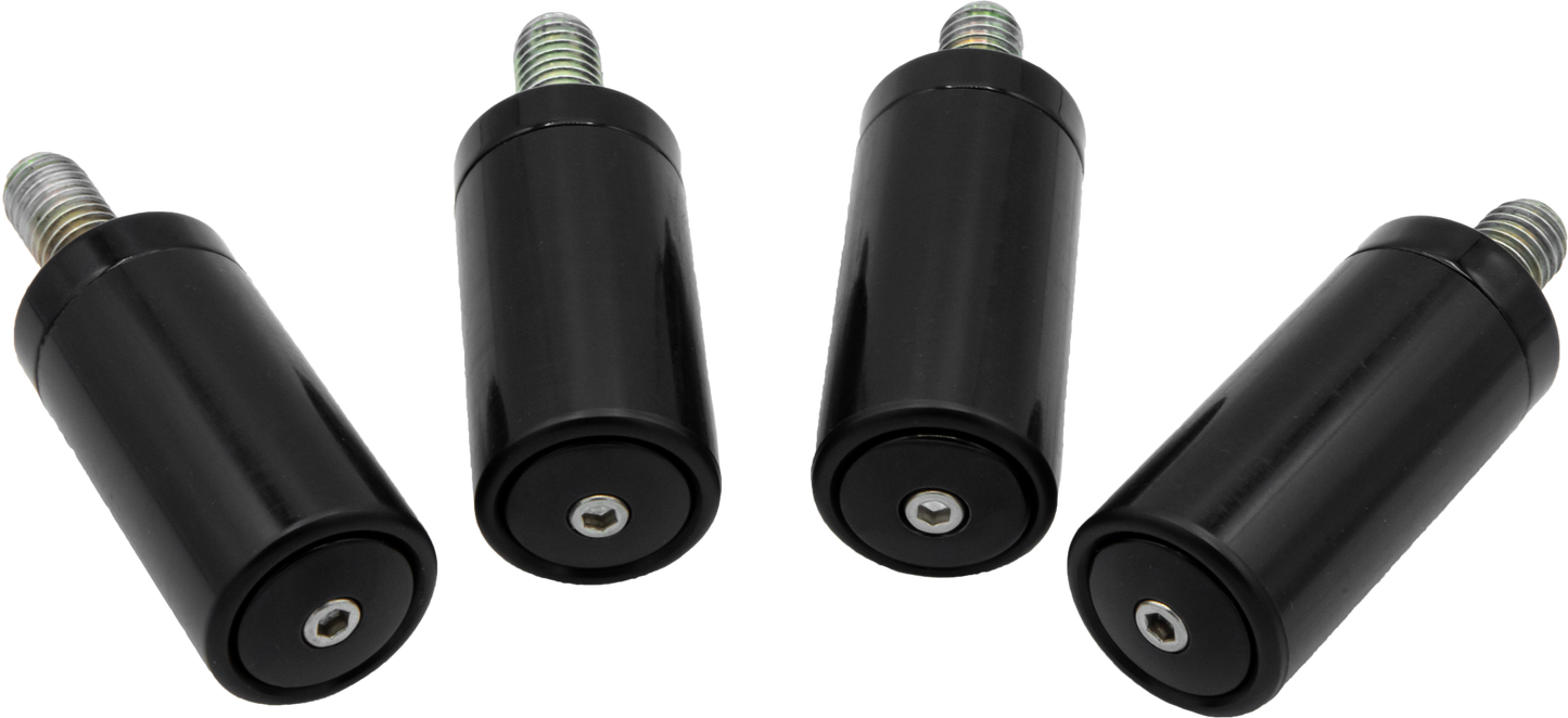 Santoro Fabworx SF70011E Replacement Sliders for Crash Bar - Black