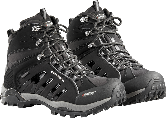 BAFFIN Zone Men's Snow Boots Black US 09 – Waterproof Breathable Winter Footwear
