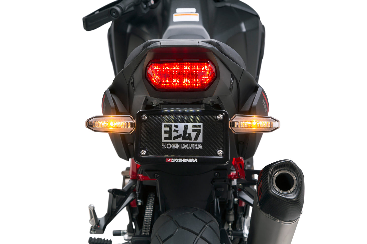 Yoshimura Fender Eliminator Kit for Honda CRF1100L Africa Twin 2020 - Sleek Race Look with LED Lights