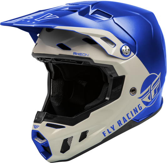 Fly Racing Formula CC Centrum Helmet X-Small Metallic Blue and Grey
