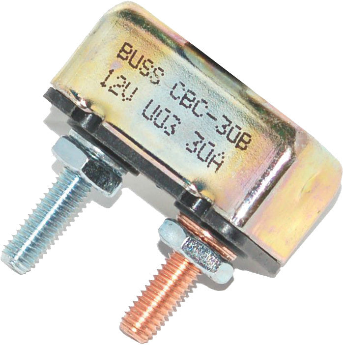 NAMZ CUSTOM CYCLE Universal 30 Amp Circuit Breaker with OEM Compatibility and Assorted Fuse Kits