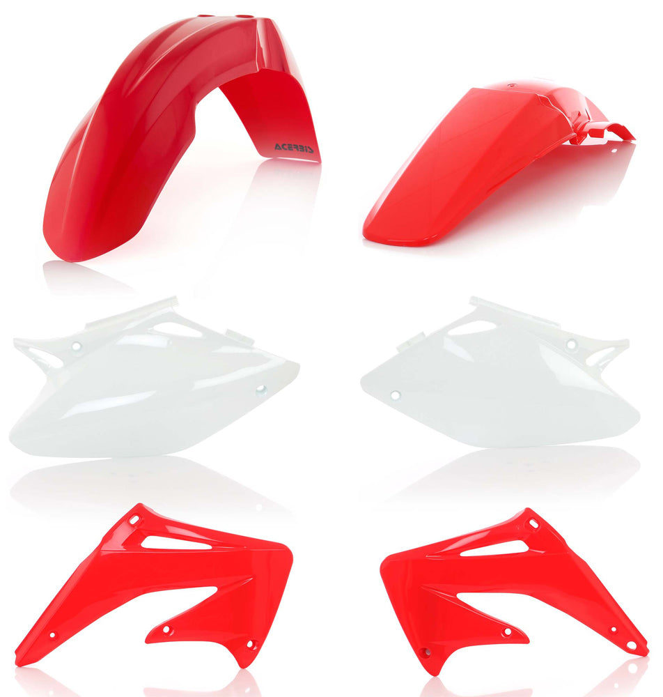 ACERBIS Plastic Body Kit in Red for 2004 Honda CRF450R