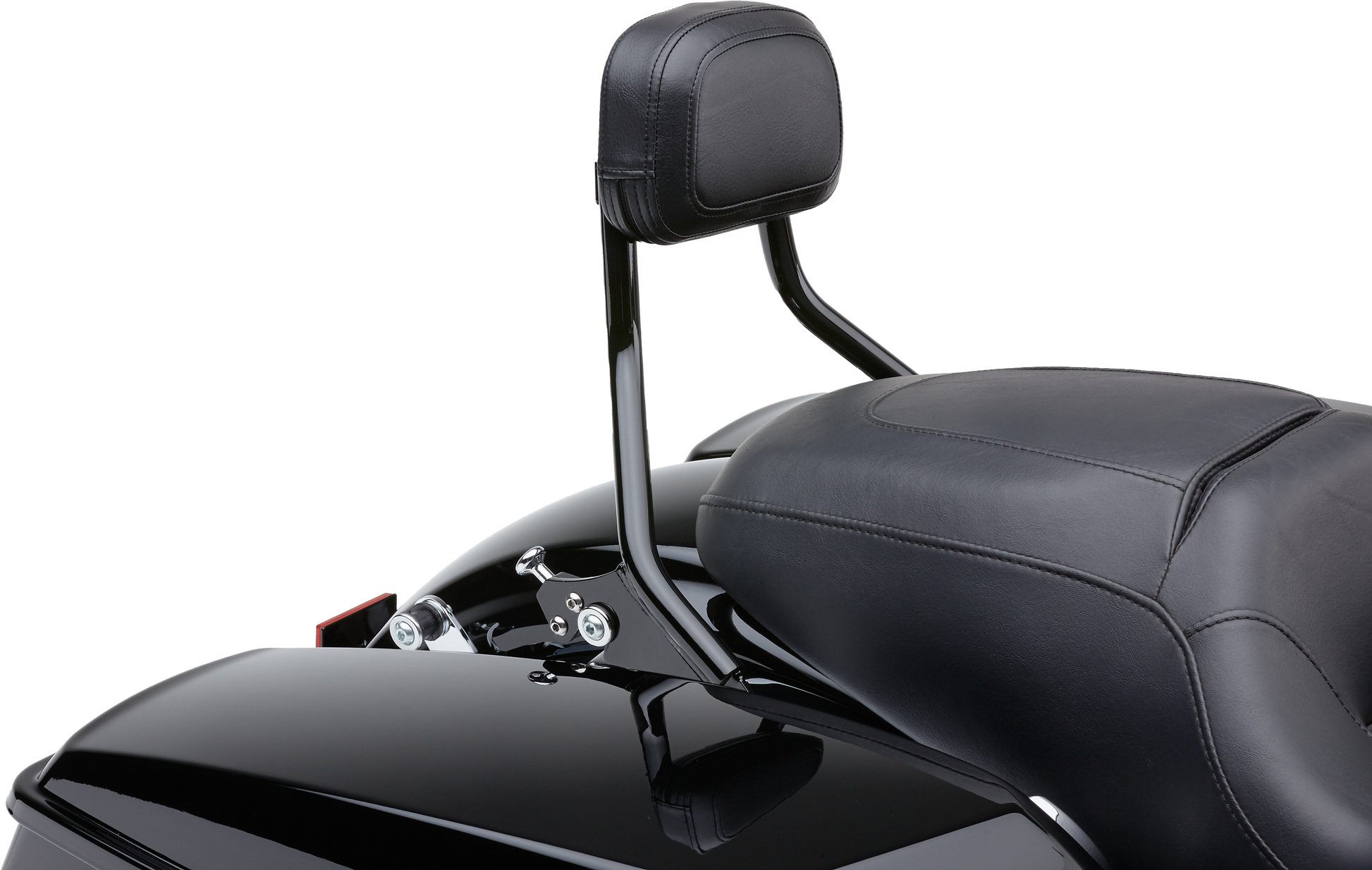 COBRA Detachable Short Backrest for Harley FLH/Flt 1997-2008 - Black