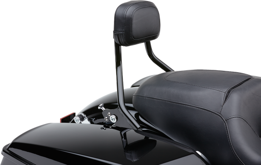 COBRA Detachable Short Backrest for Harley FLH/Flt 1997-2008 - Black