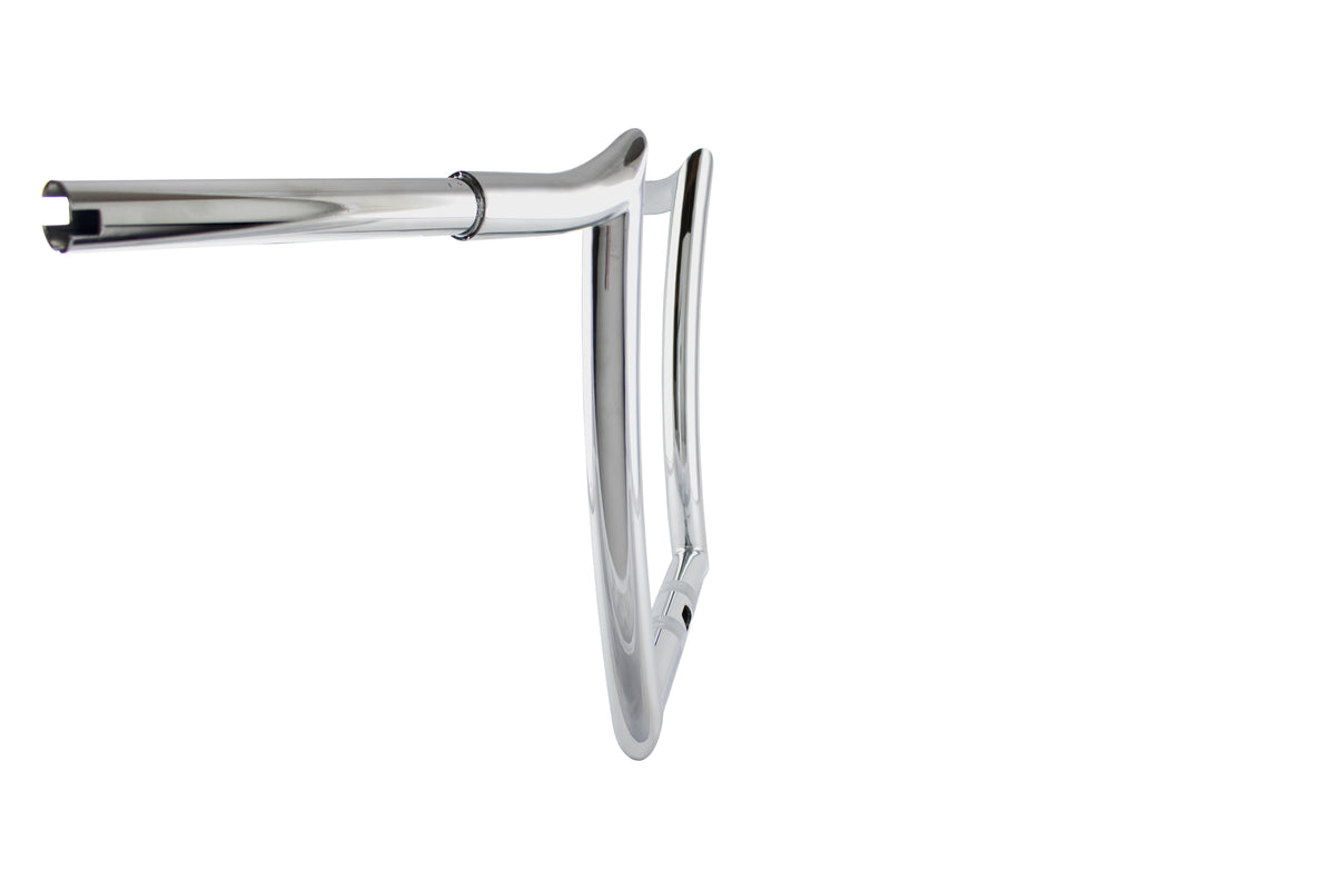 BAGGERNATION OEM Monkey Bars Chrome for Harley Davidson FLTR Road Glide - 10 Inch