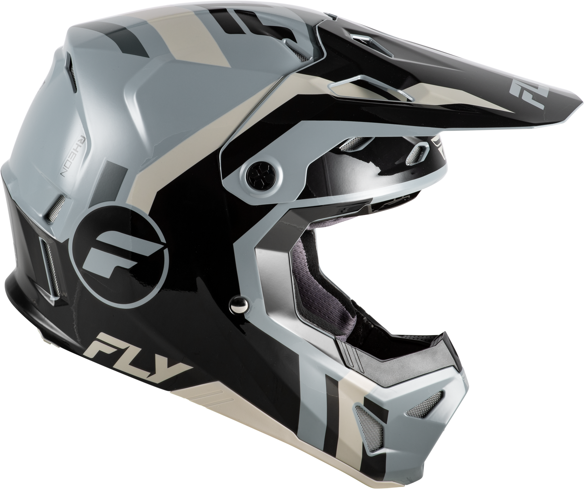 Fly Racing Formula CP Off-Road Helmet X-Large Black/Grey/Light Grey