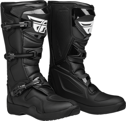 Fly Racing Maverik LT Offroad Motorcycle Boots Black Size 10