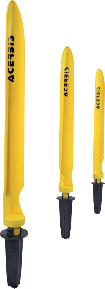 ACERBIS Track Marker Box - 56 Pieces Yellow Plastic Stakes for Offroad Tracks