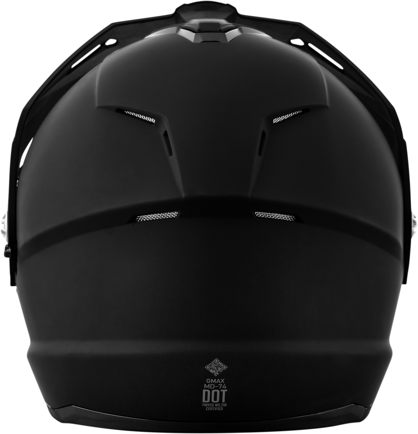 GMAX MD-74 2X-Large Matte Black Modular Helmet for Street Riding