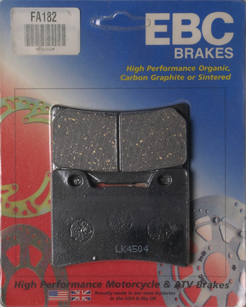 EBC FA182 Brake Pads for Yamaha FZR1000 (1992-1993) Street Brakes