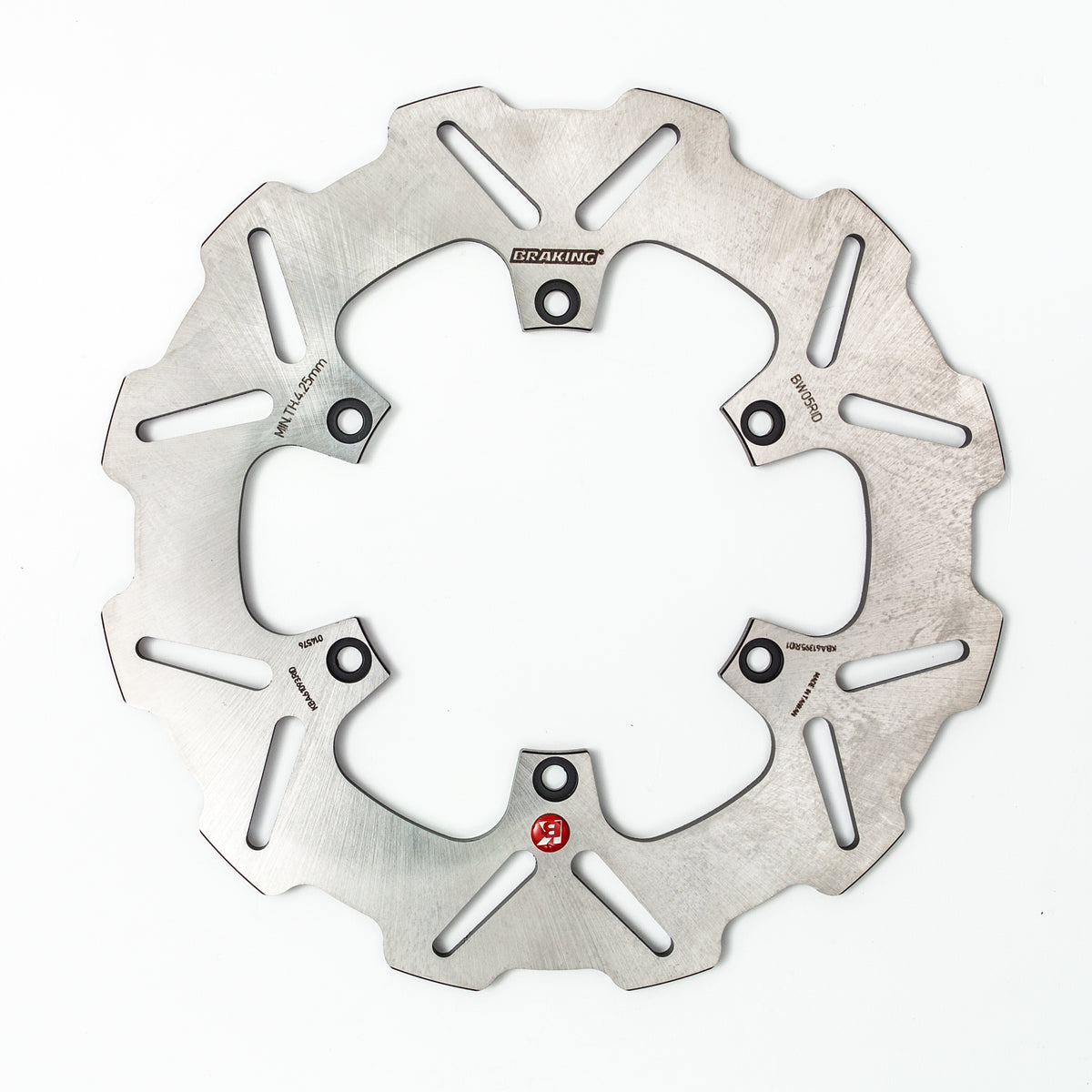 Braking BW05RID Rear Wave/Contour Brake Rotor for BMW G650GS and Aprilia Pegaso