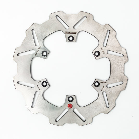 Braking BW05RID Rear Wave/Contour Brake Rotor for BMW G650GS and Aprilia Pegaso