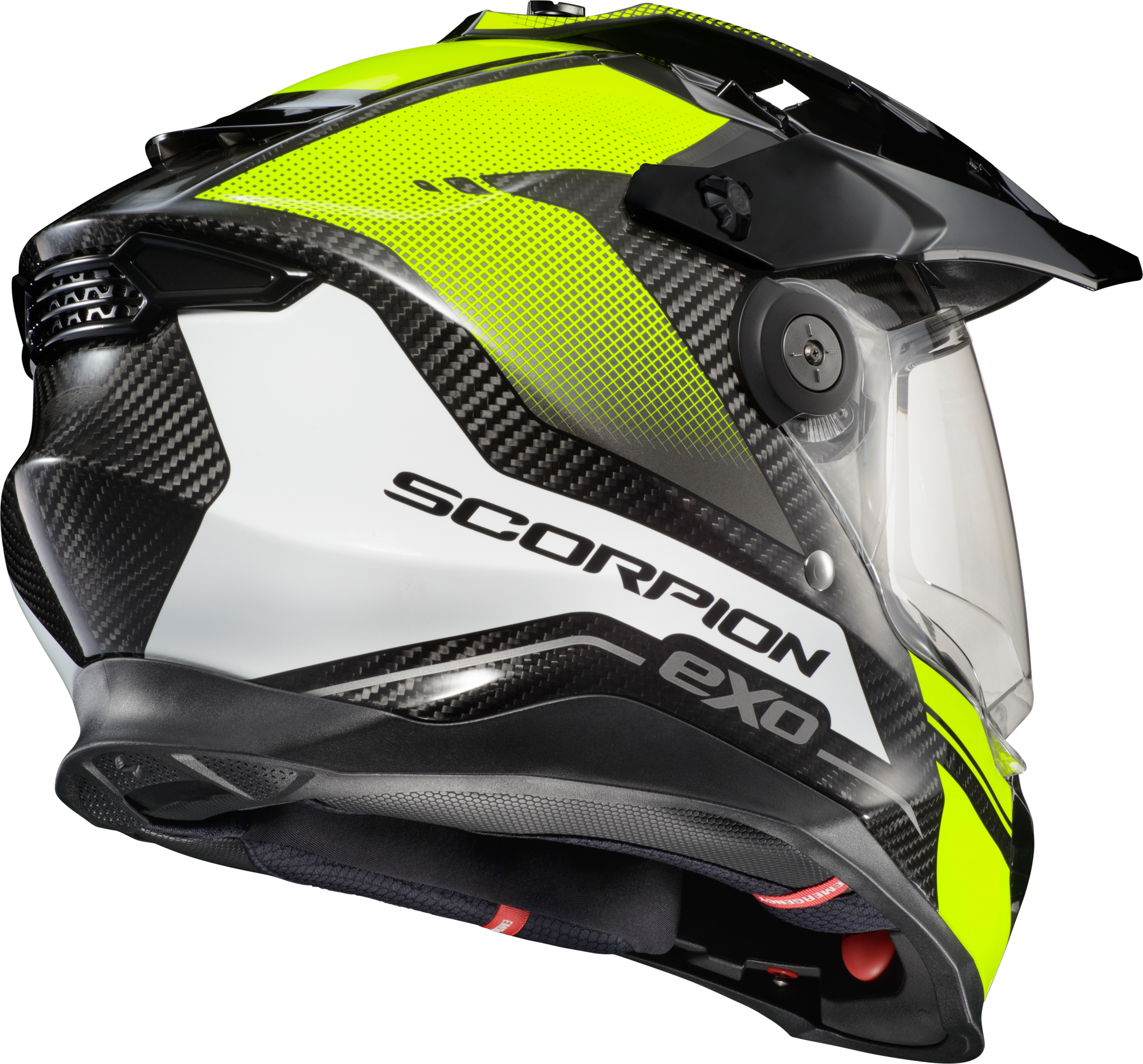 SCORPION EXO XT9000 Carbon Full Face Helmet Trailhead Hi-Vis Medium