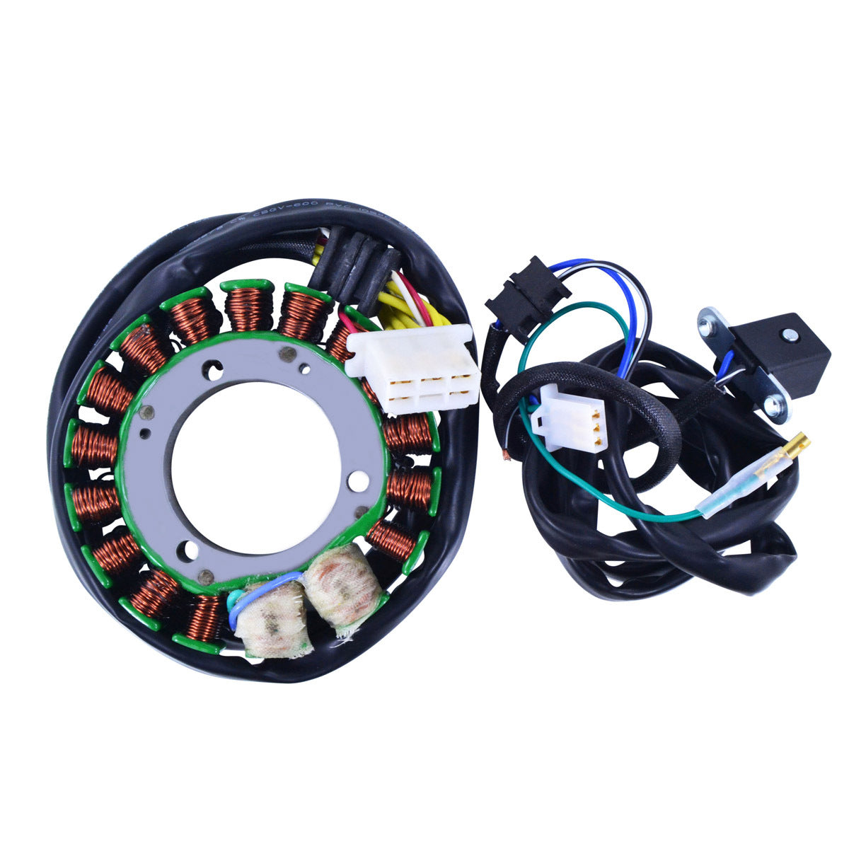 RM Stator Offroad Kawasaki KLR650 Stator with Pickup and Connector - Reliable Electrical Part