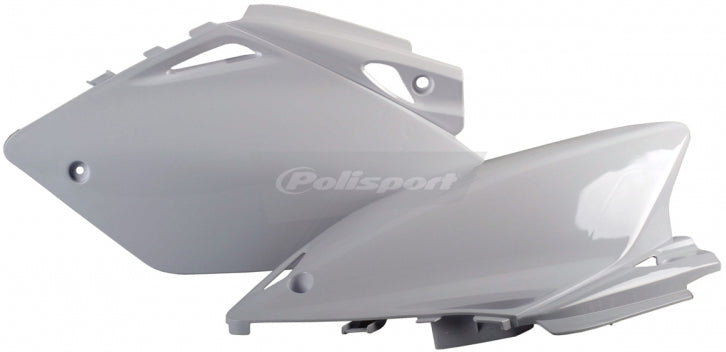 POLISPORT White Side Panels for Honda CRF450R 2005-2006 – Durable Off-Road Body Replacement