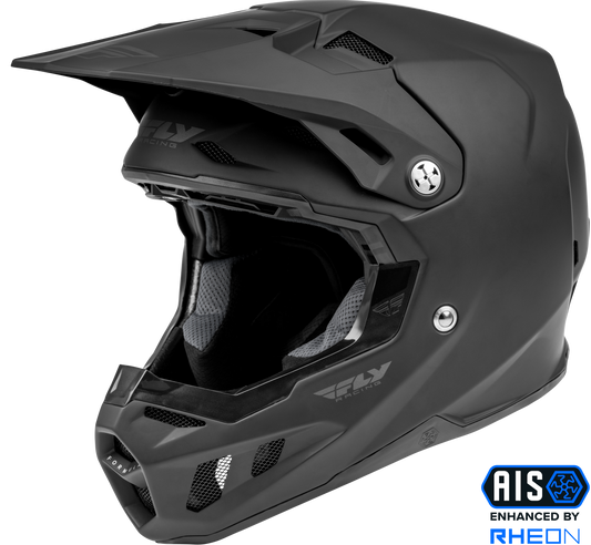 Fly Racing Formula CC Solid Helmet Matte Black Large