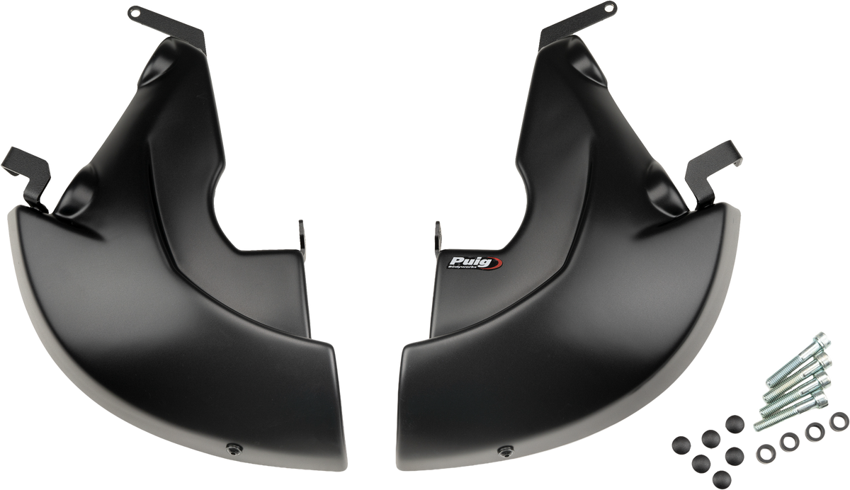 PUIG Brake Cooler Matte Black for Yamaha - Part 21453J