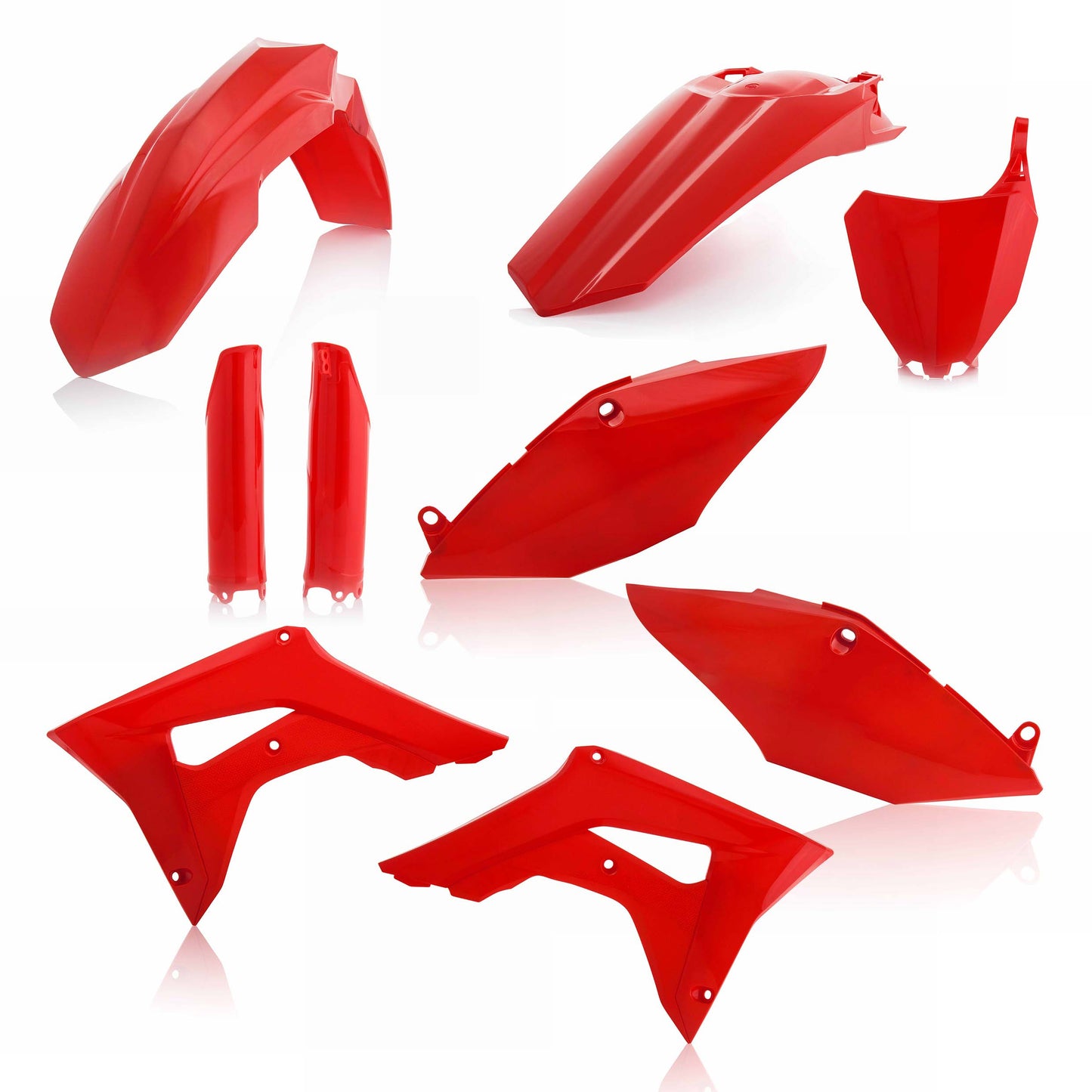 ACERBIS Full Plastic Kit in Red for Honda CRF Models (Part #2630700227)