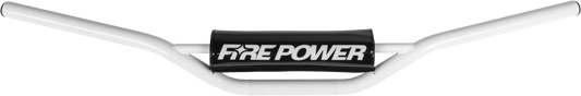 Fire Power CSC CR High Offroad Handlebars with 7/8" Clamping Diameter in White
