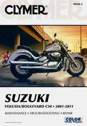 CLYMER Repair Manual for Suzuki VL800 Series - Model CM2603