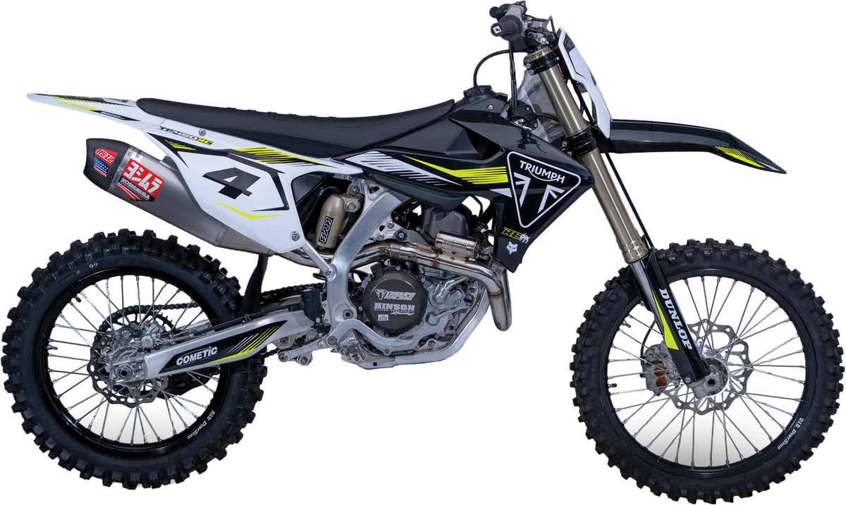 Yoshimura RS-12 Exhaust System for Triumph TF450 Offroad Motorcycle