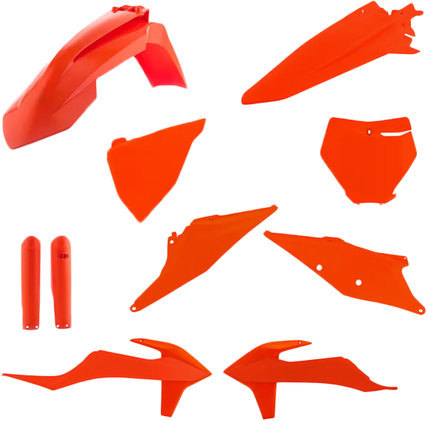 ACERBIS Full Plastic Kit KTM Orange - Offroad Replacement Body Parts