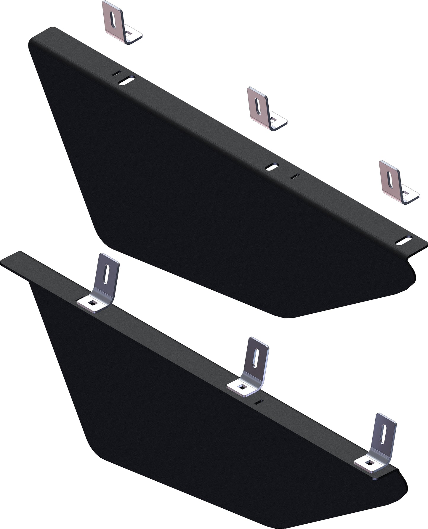 KFI Lower Door Panel Kit for Honda Talon 1000 Series – Durable Aluminum Body with Black Powder Coating