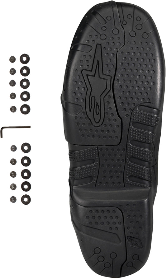 Alpinestars Tech 7s Offroad Footwear Replacement Sole Size US 06 in Black