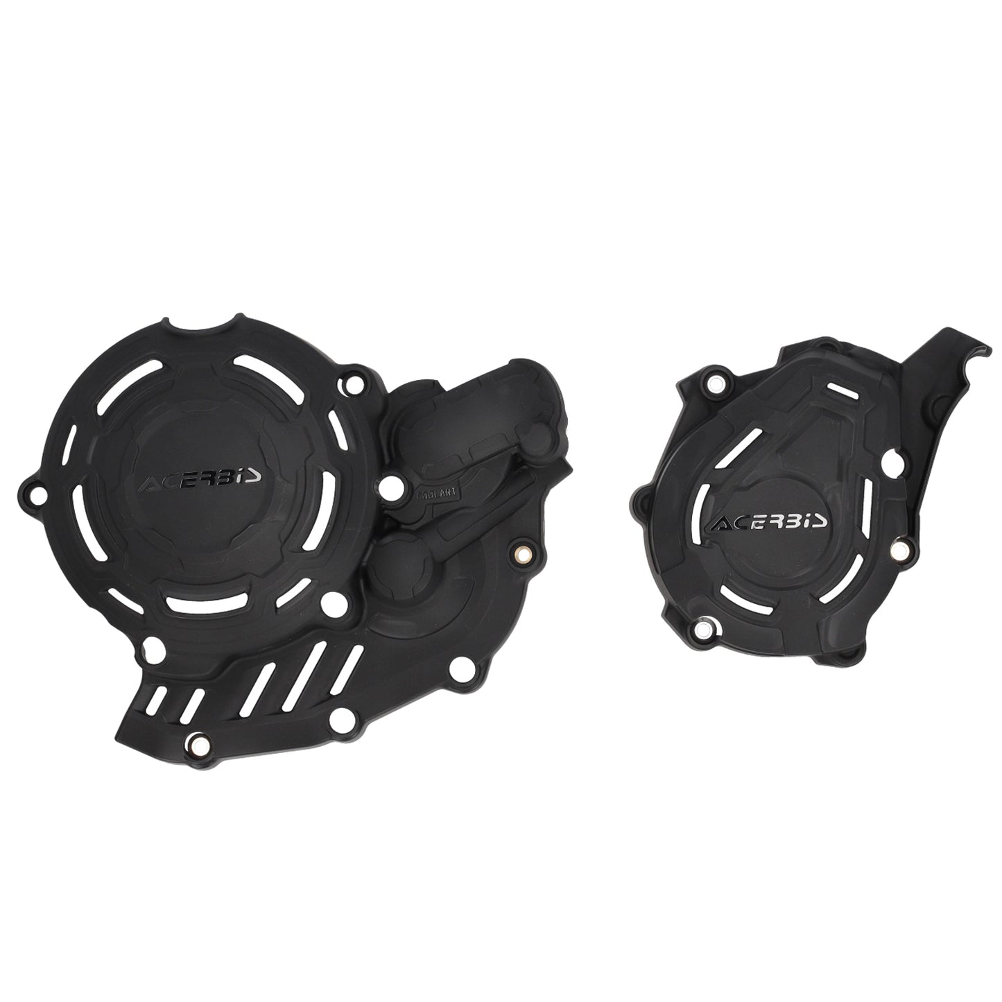 ACERBIS X Power Kit Hus/Ktm Black Offroad Clutch and Ignition Cover Guards