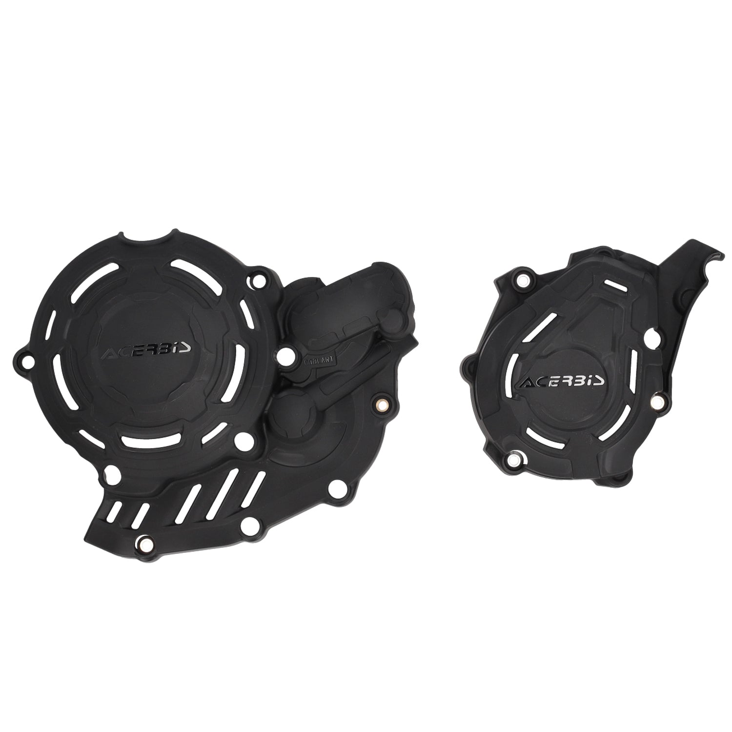 ACERBIS X Power Kit Hus/Ktm Black Offroad Clutch and Ignition Cover Guards