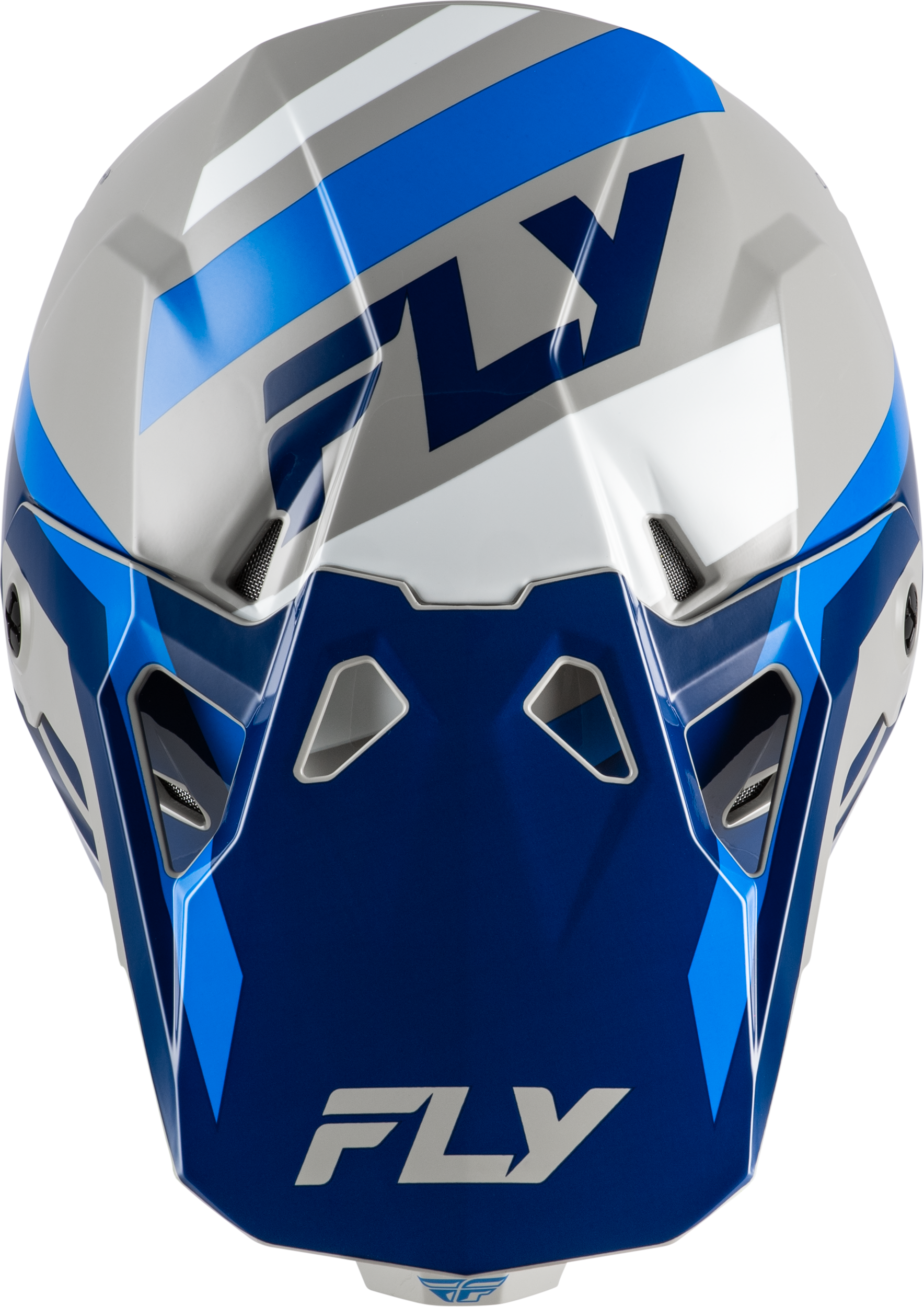 Fly Racing Formula CP Seal Helmet for Off-Road - Navy/Blue/Grey, Small