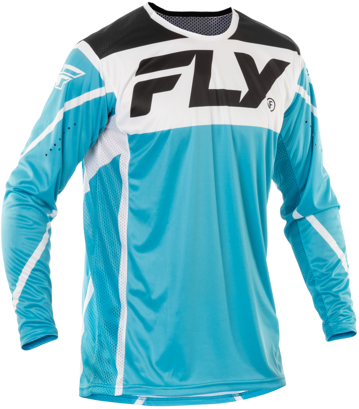 Fly Racing Lite Jersey 378-7222X Offroad 2X-Large Blue/White/Black