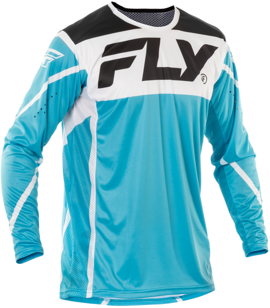 Fly Racing Lite Jersey 378-7222X Offroad 2X-Large Blue/White/Black