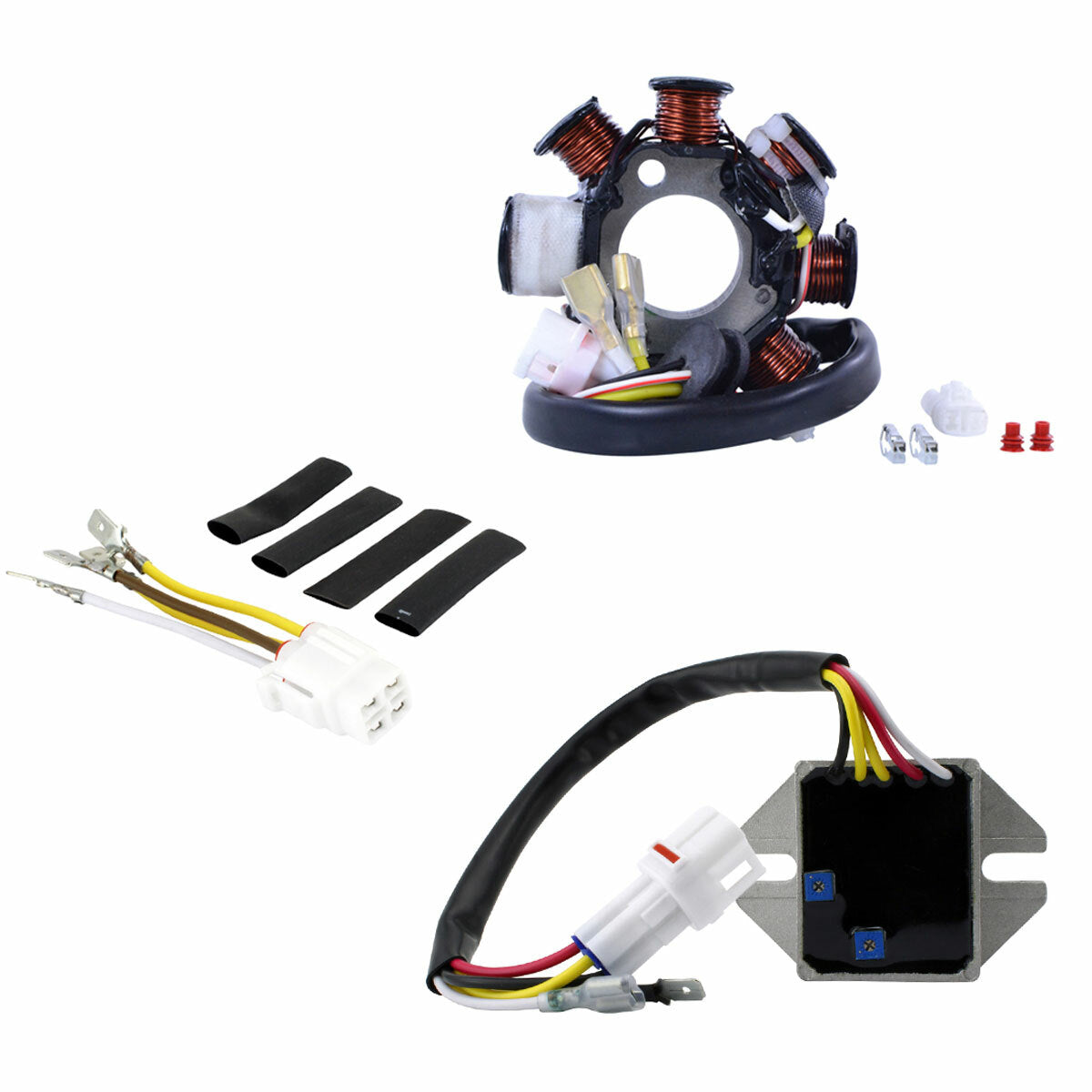 RM STATOR RMS900-107508 100W AC to DC Conversion Kit Stator with Regulator for Offroad Motorcycles