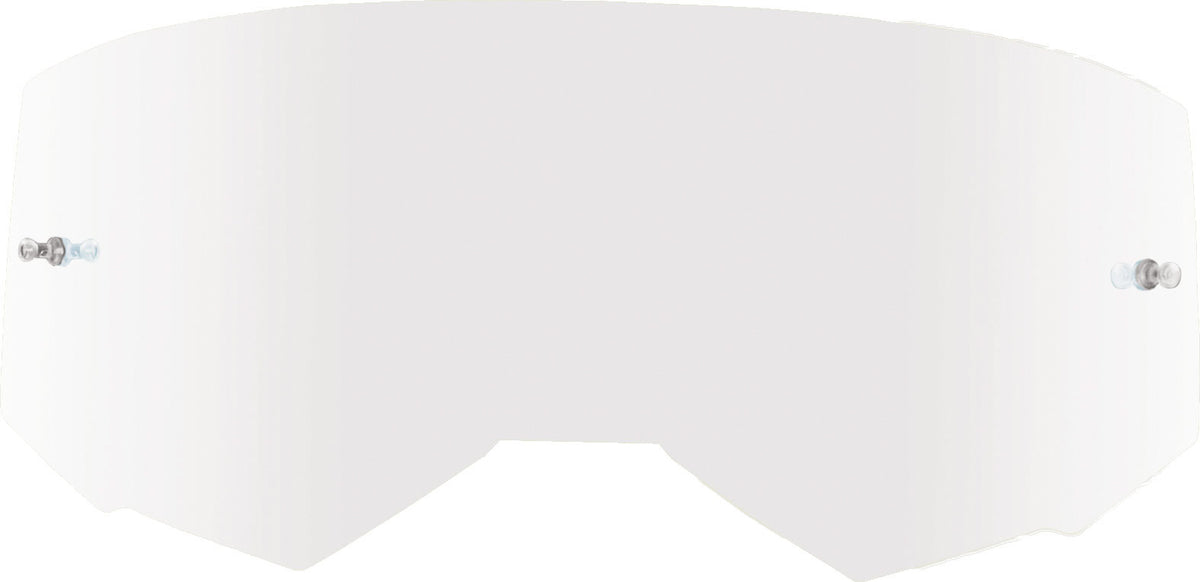 FLY RACING Youth Single Lens with Post - Clear Offroad Eyewear for Youth