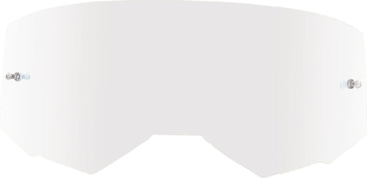 FLY RACING Youth Single Lens with Post - Clear Offroad Eyewear for Youth