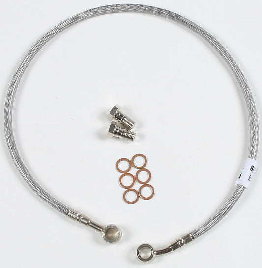GBRAKES FK003D418R Rear Brake Line for Honda TRX450R ATV/UTV