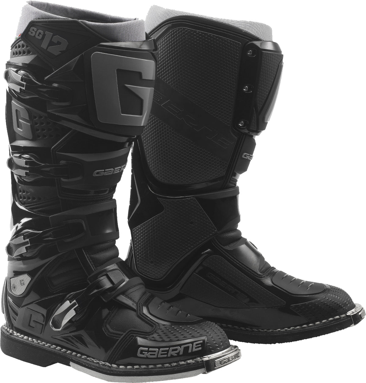 Gaerne SG-12 Offroad Motorcycle Boots Black Size 09
