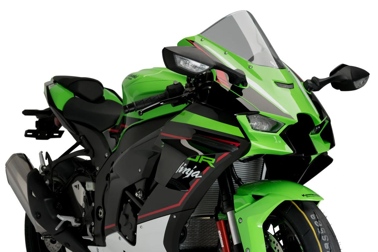 PUIG Race Side Spoilers Black for Kawasaki - Part 20543N