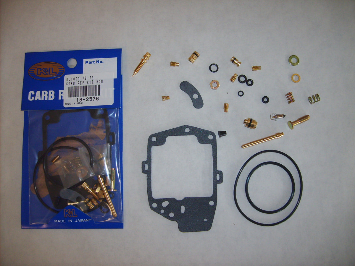 K&L Carburetor Repair Kit for Honda GL1000 Gold Wing (1978-1979) – OEM Quality Rebuild Components