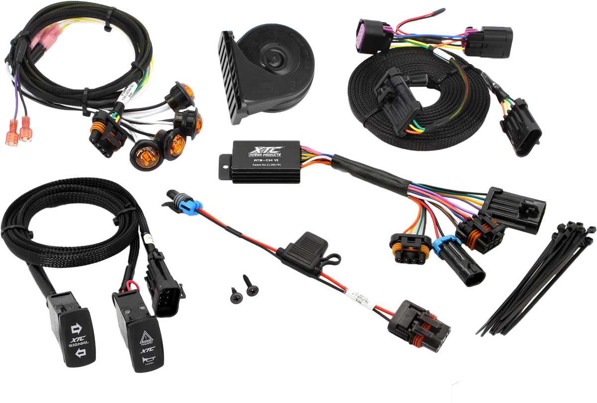 XTC Power Products ATS-POL-XPED Self-Canceling Turn Signal Kit for Polaris Xpedition Adv Models